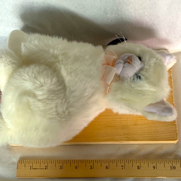 1987 Dakin Playthings Soft Classics Persian Blue Eye Cat Plush Stuffed Animal - Picture 5 of 12